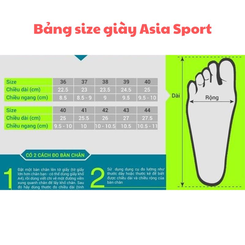 Giày Thượng Đình Asia - Giày Chạy Bộ Thể Dục Nam Nữ Học Sinh Sinh Viên