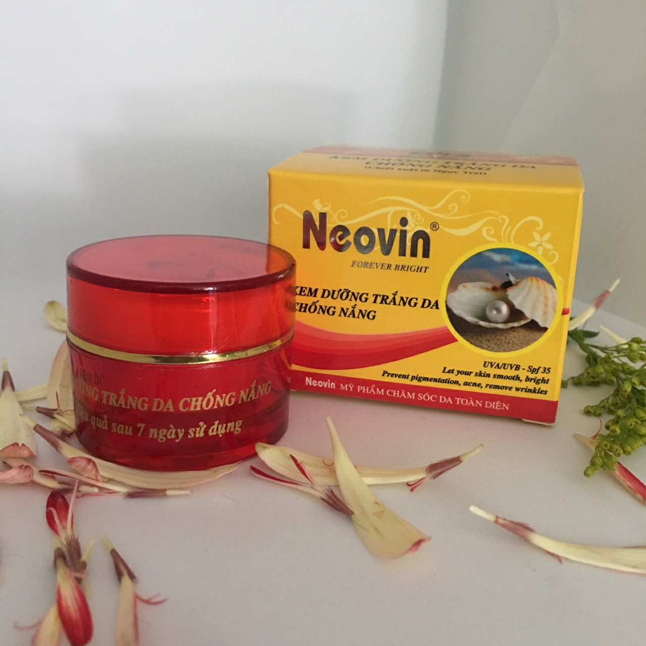 Kem trắng da chống nắng 10g NEOVIN