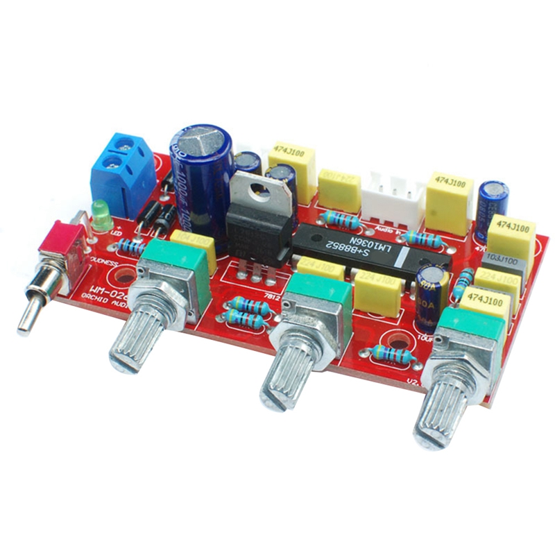 Lm1036 OpAmp Hifi Pre Amplifier Preamplifier Volume Tone Treble Bass