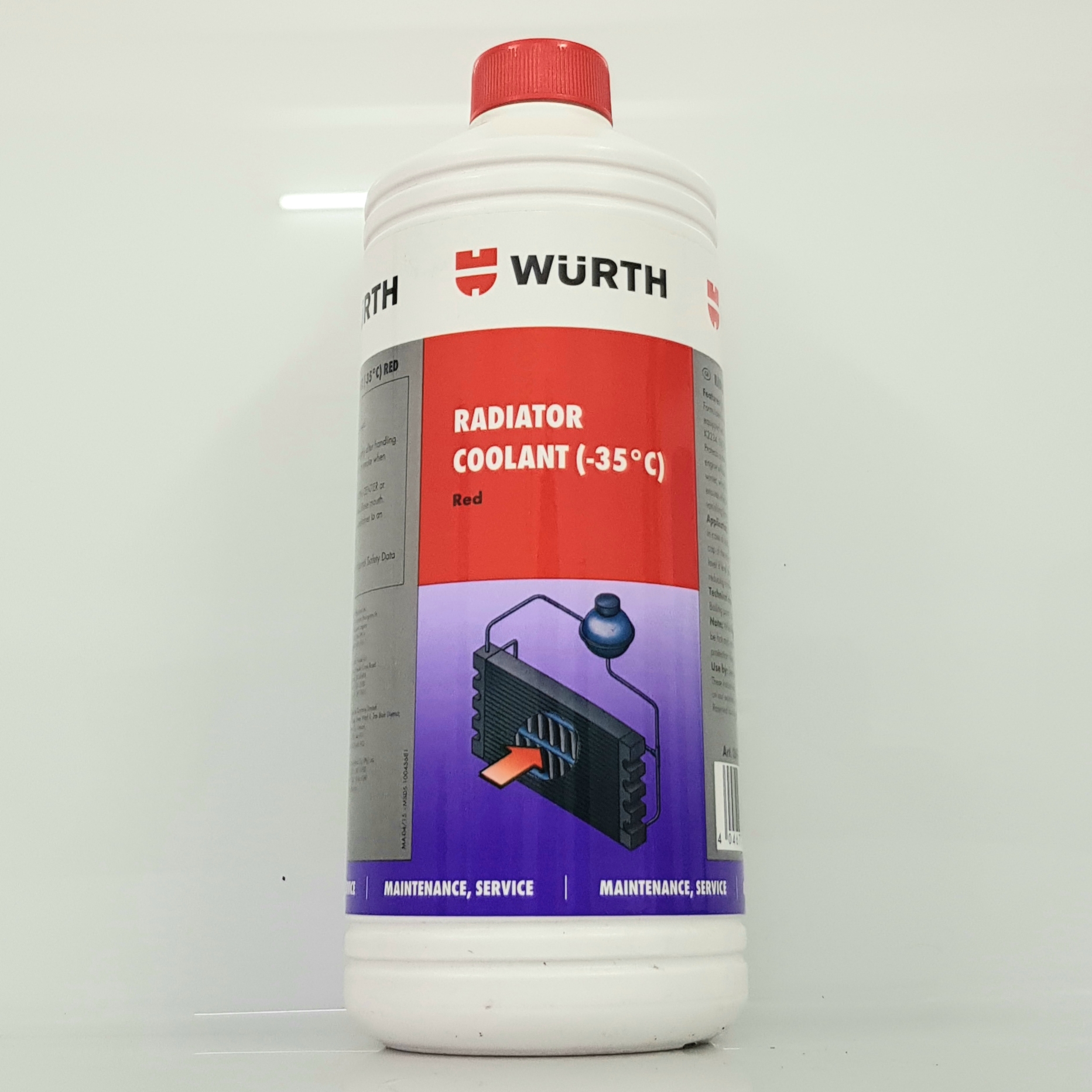 [HCM][Nước Làm Mát Động Cơ đỏ]  Wurth Radiator Coolant red 1L