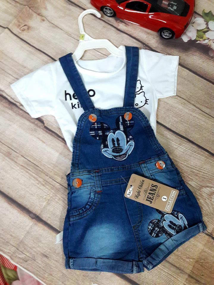 [HCM]Yếm Jean Bé Gái