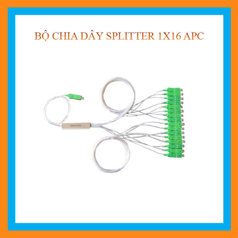Bộ chia quang Splitter 1x16 (Optical Splitter PLC 1x16)