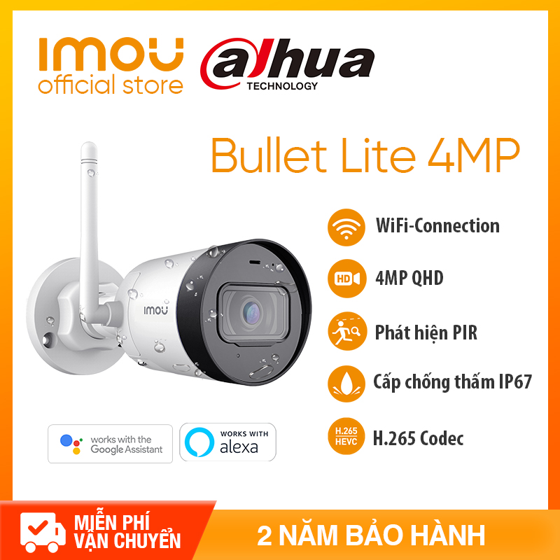 >> BÁO GIÁ DAHUA IMOU WIFI CAMERA SILICON COVER FOR CUE 2-QUẢNG CÁO SILICON CHO CUE 2 | Shopee Lazada Sendo Tiki mới nhất 154 DAHUA CAMERA IPC WIFI IMOU G42P-Độ phân giải 4MP QHD - Chuẩn nén H.265-Tầm nhìn ban đêm lớn- Chống nước IP67 - Bảo hành chính hãng 2 năm