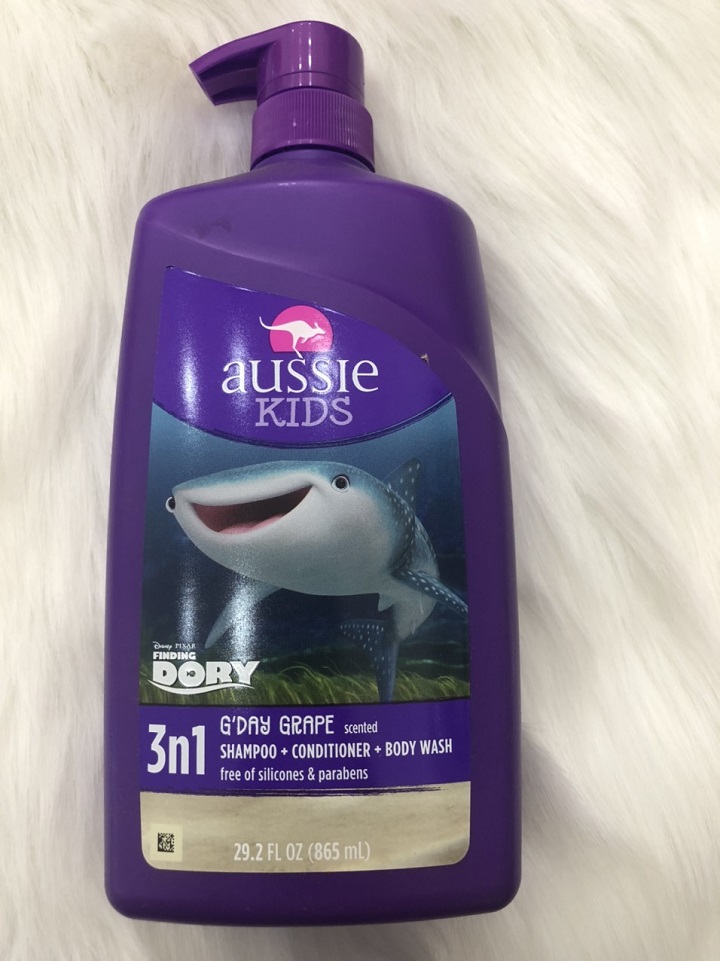 Sữa tắm gội Aussie Kids 3in1 chai 778ml Mỹ