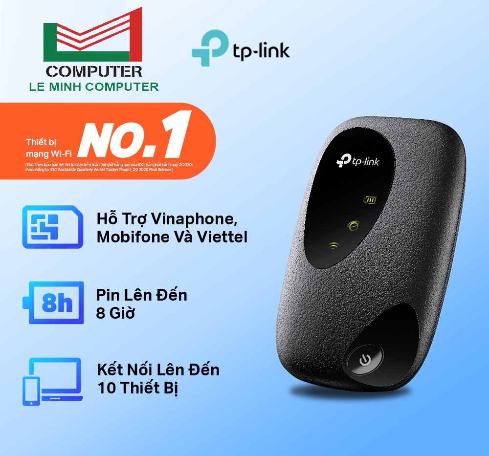 Router phát wifi 4g lte tp-link m7000 phát wifi bỏ túi