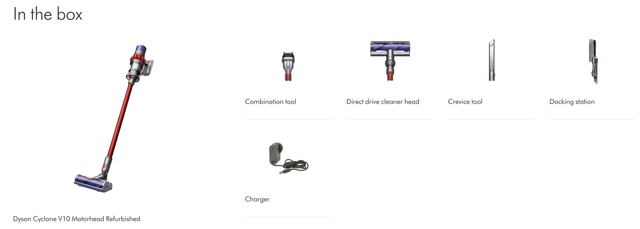 [HCM]Dyson V10 Motorhead Cordless Vacuum Cleaner (Certified Pre-Owned)