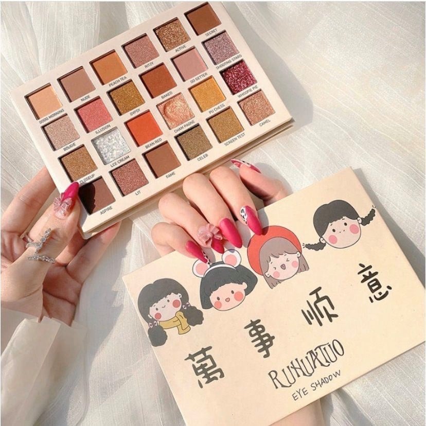 [HCM]Bảng Phấn Mắt Mix Nhũ Kim Tuyến Cao Cấp
