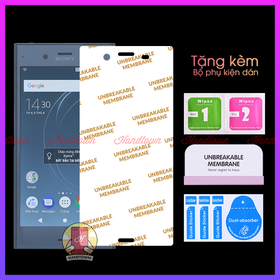 Miếng Dán Màn Hình PPF Sony Xperia XZ1 XZ2 XZ3 XZ 1 XZ 2 XZ 3 Kính Cường Lực Dẻo Trong Suốt Chống Va Đập Chống Trầy Xước