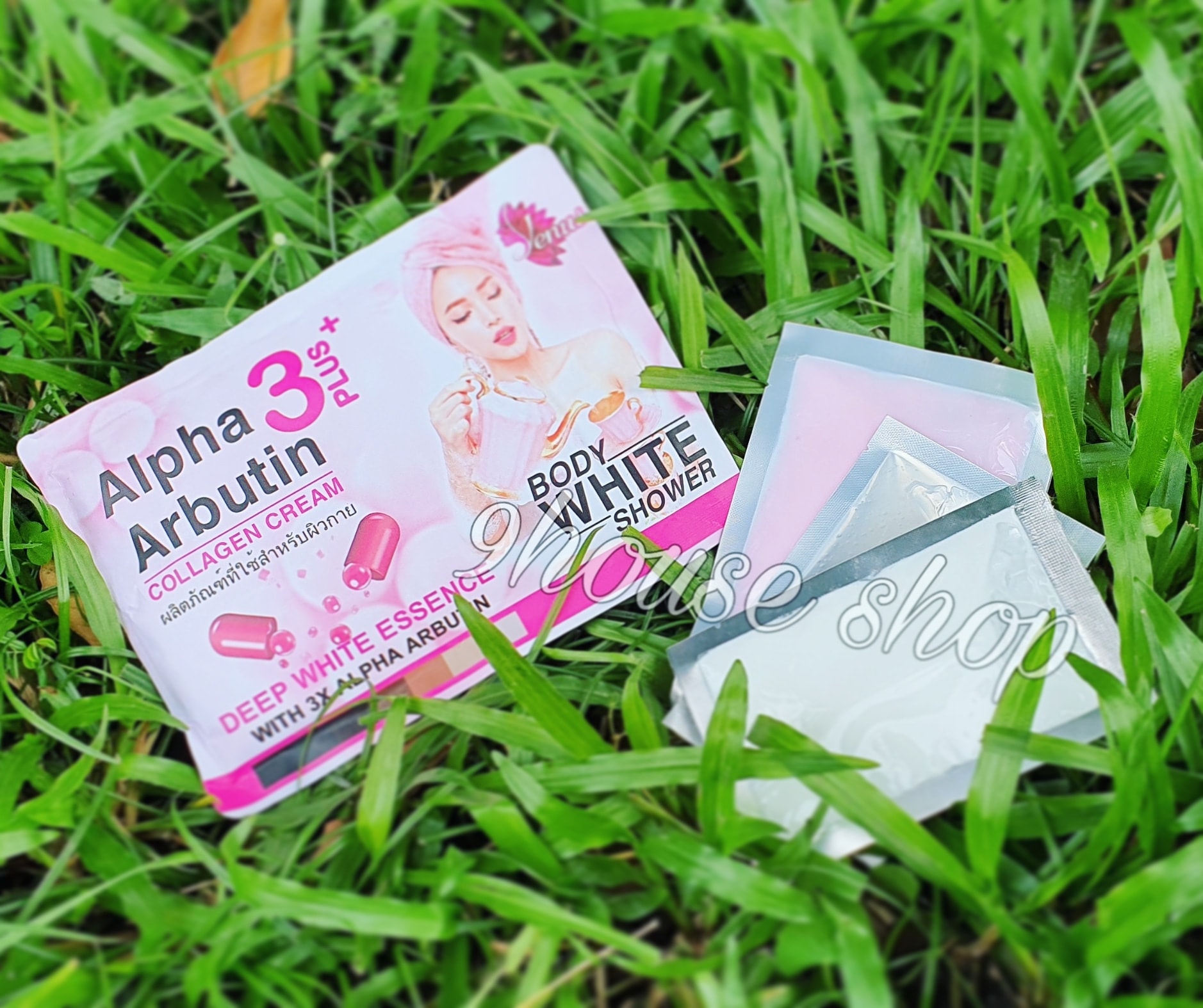 Set Tắm Ủ Trắng Body White Shower Alpha Arbutin Thái Lan