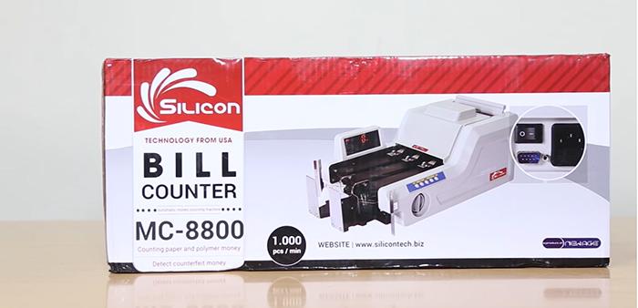 Máy đếm tiền Silicon MC-8800