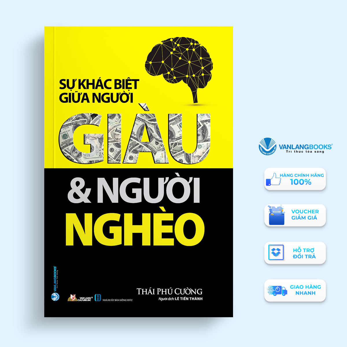 Sách - Sự Khác Biệt Giữa Người Giàu Và Người Nghèo -Vanlangbooks