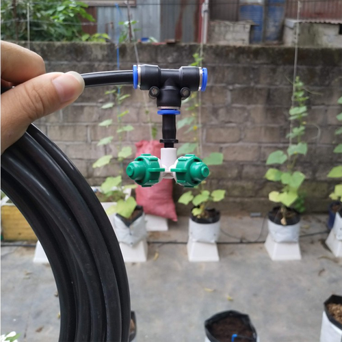 Máy bơm phun sương tự động tưới lan, cây cảnh