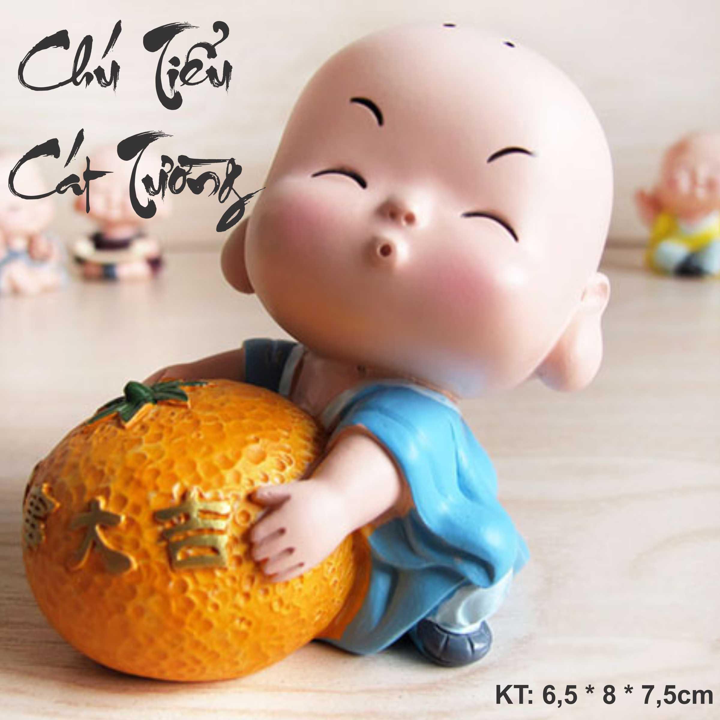 [HCM]Tượng chibi chú tiểu cát tường