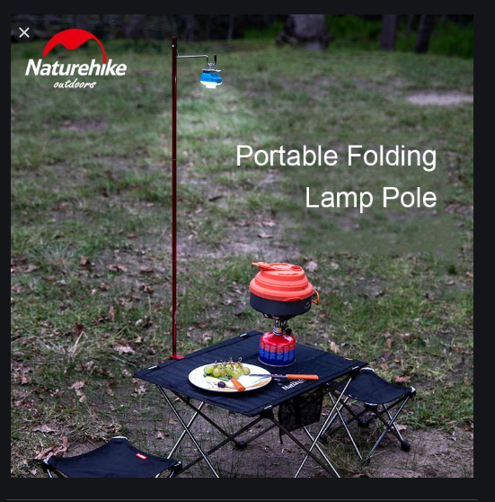 Gậy treo đèn gắn bàn NatureHike NH19PJ003