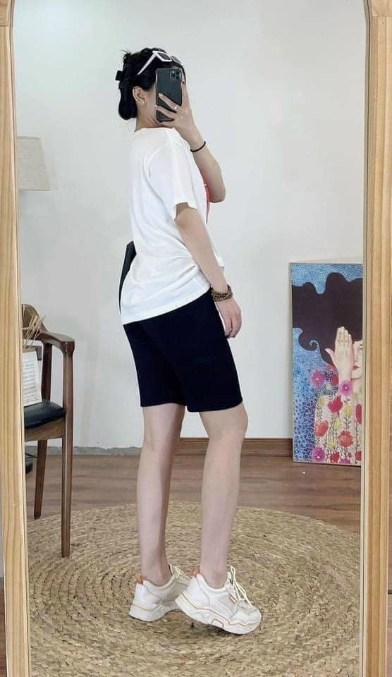 Quần legging ngố thái cao cấp