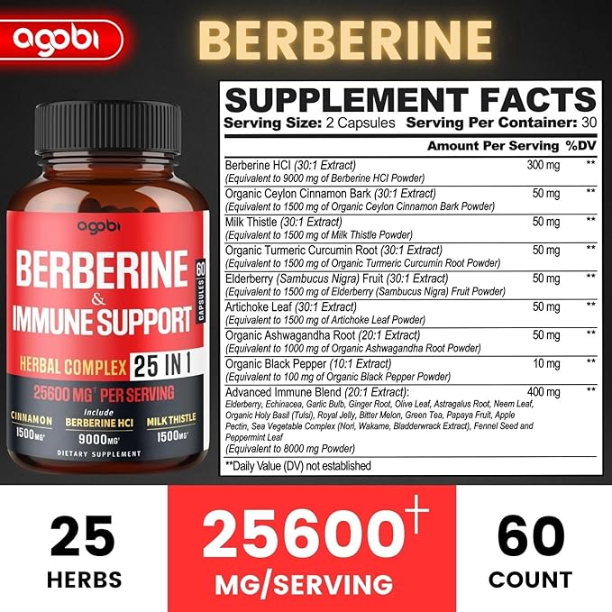 BERBERINE & IMMUNE SUPPORT