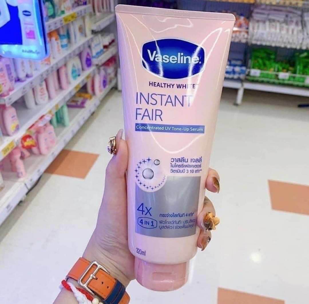 (Bill Thái)Kem Dưỡng Trắng Body Vaseline 4x Thái Lan