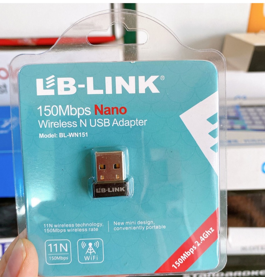 Card thu wifi cắm cổng usb cho laptop, pc - Pukimati