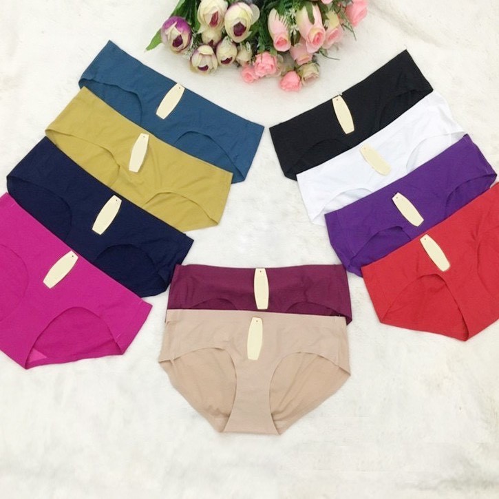 set 10 quần lót su đúc  nữ (quần chip hàng loại 1 ) Siêu )