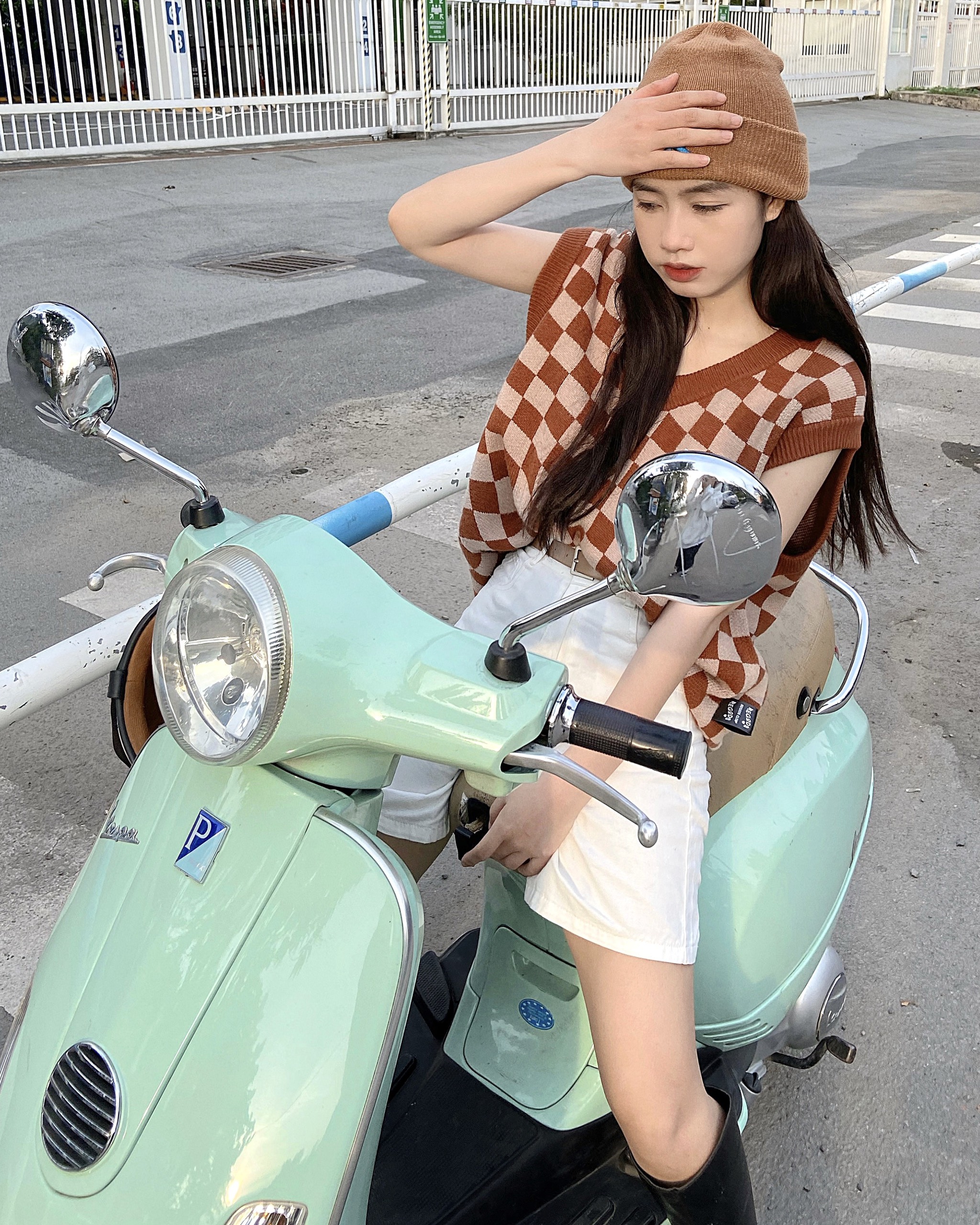 Áo Gile len Regods Unisex Form rộng ( GILE LEN )