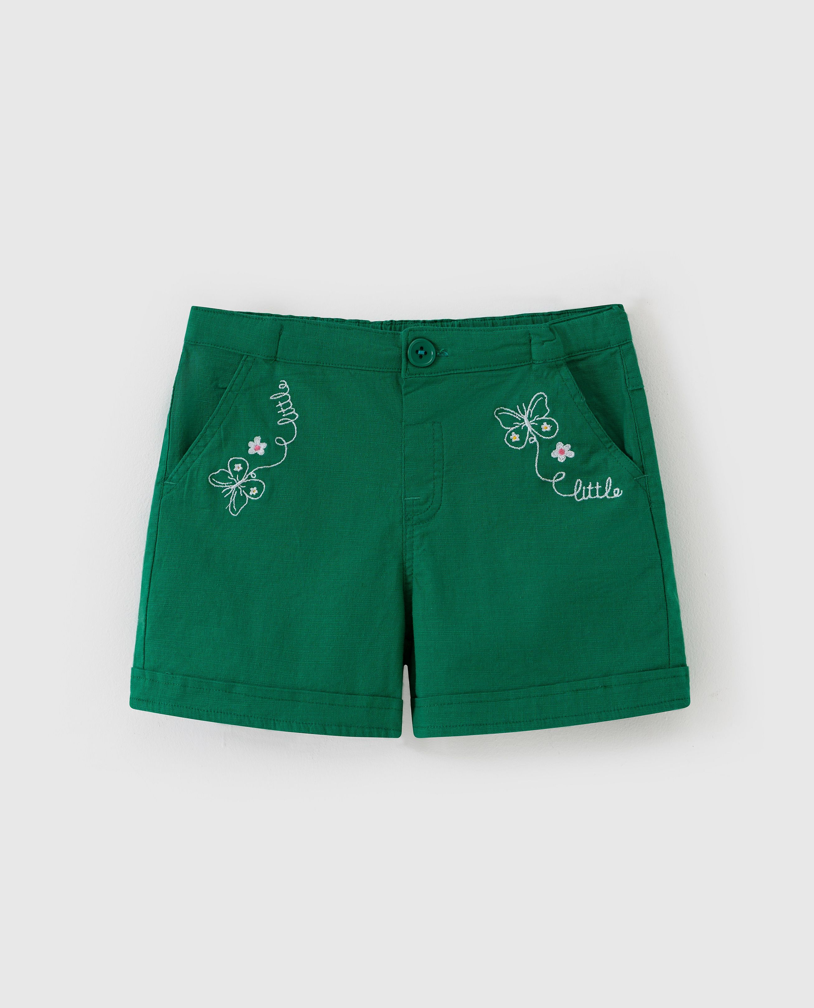 (9-21kg)Quần short bé gái Rabity quần lửng trẻ em cotton thô co giãn nhiều màu sắc Rabity 93238