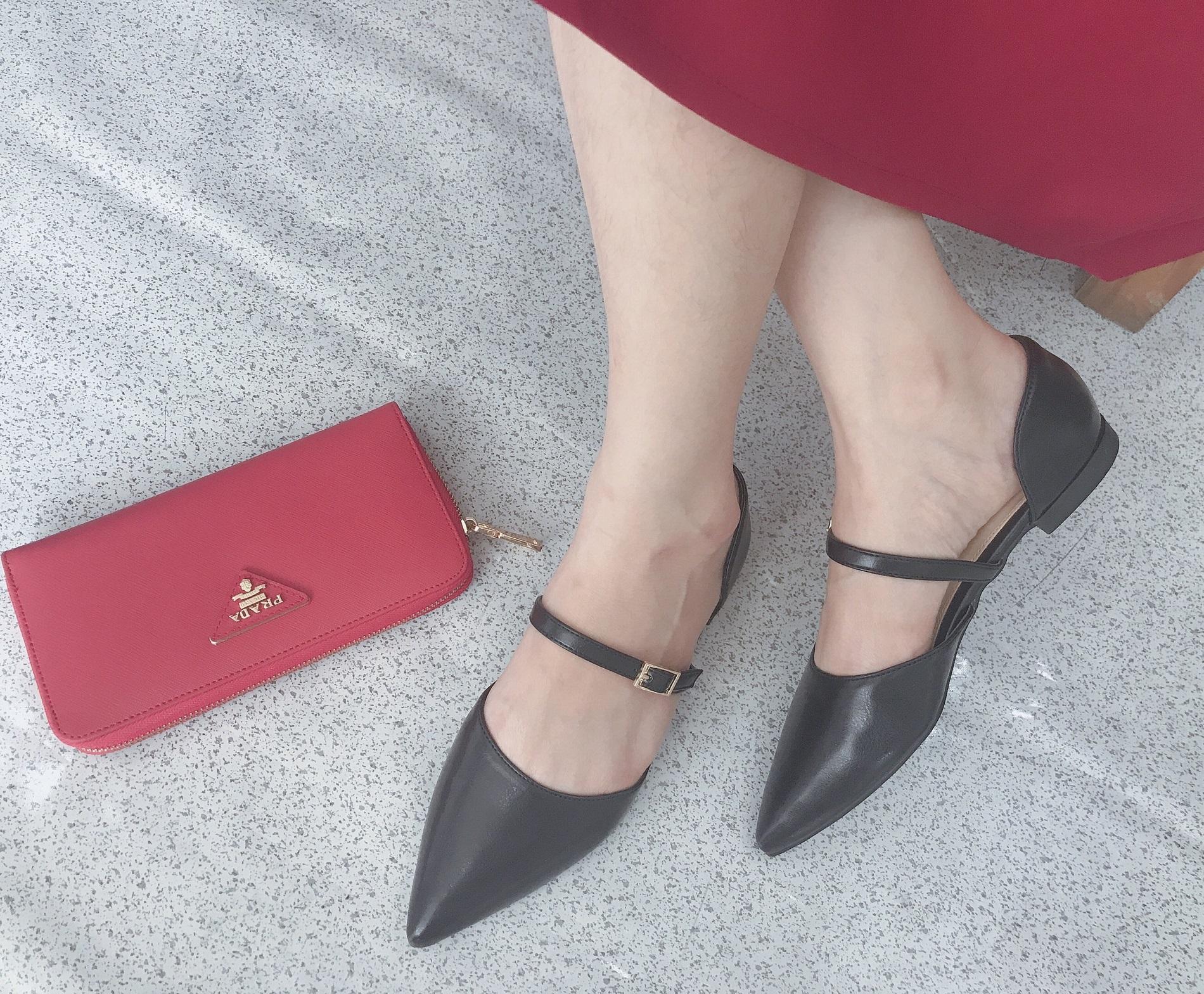 Giày sandal CEWRA BỆT MŨI NHỌN