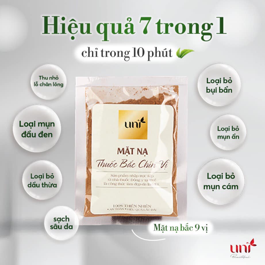 Mặt nạ dưỡng da Uni (1 gói)