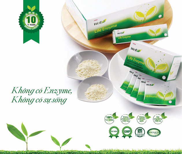 Well 3 Life Enzyme - Thực phẩm bổ sung Enzyme