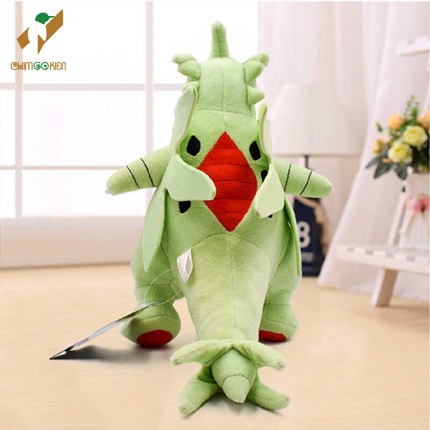 (MỚI)Gấu bông pokemon á thần Mega Tyranitar 35cm