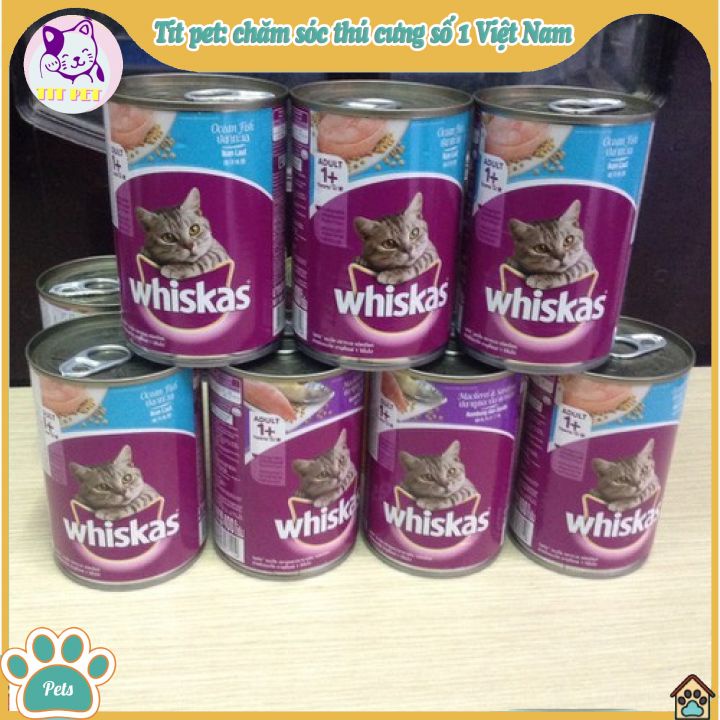 Pate Cho Mèo - Pate Whiskas Lon- 400g