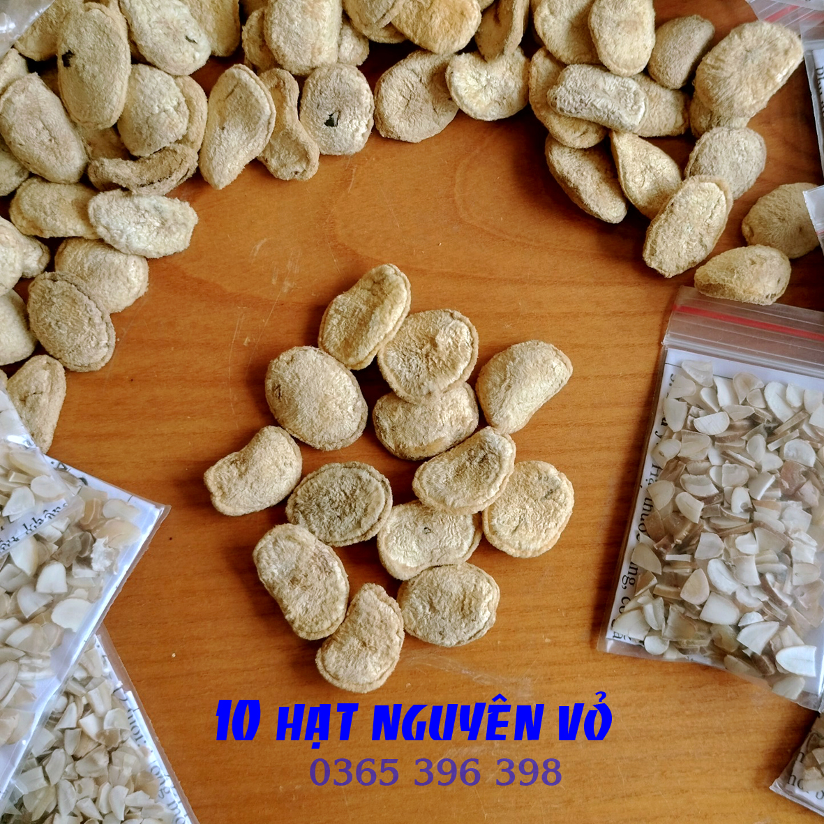 10 Hạt sang hạt sành đau dạ dày và đại tràng ( hạt trắng)