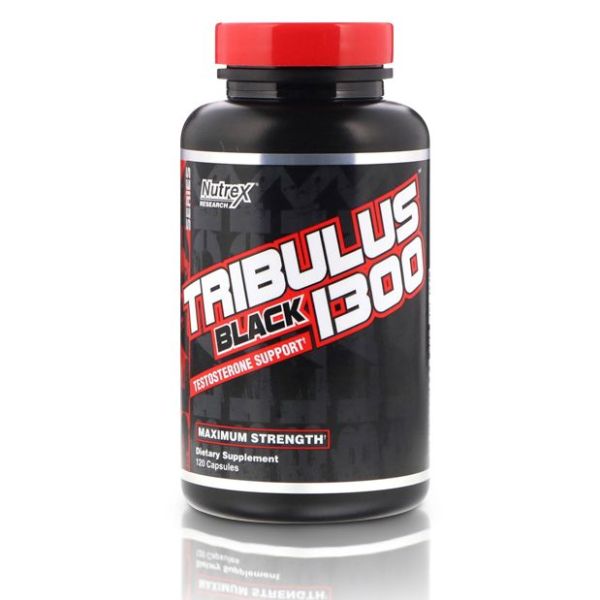 TĂNG TESTOSTERONE | Nutrex Tribulus Black 1300 - Tăng sức mạnh cơ bắp, cải thiện bản lĩnh nam giới [120 Viên] cao cấp