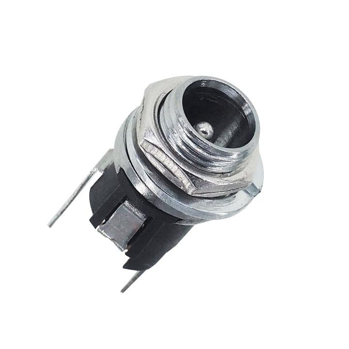 Jack DC Tròn Kim Loại 5.5x2.1mm