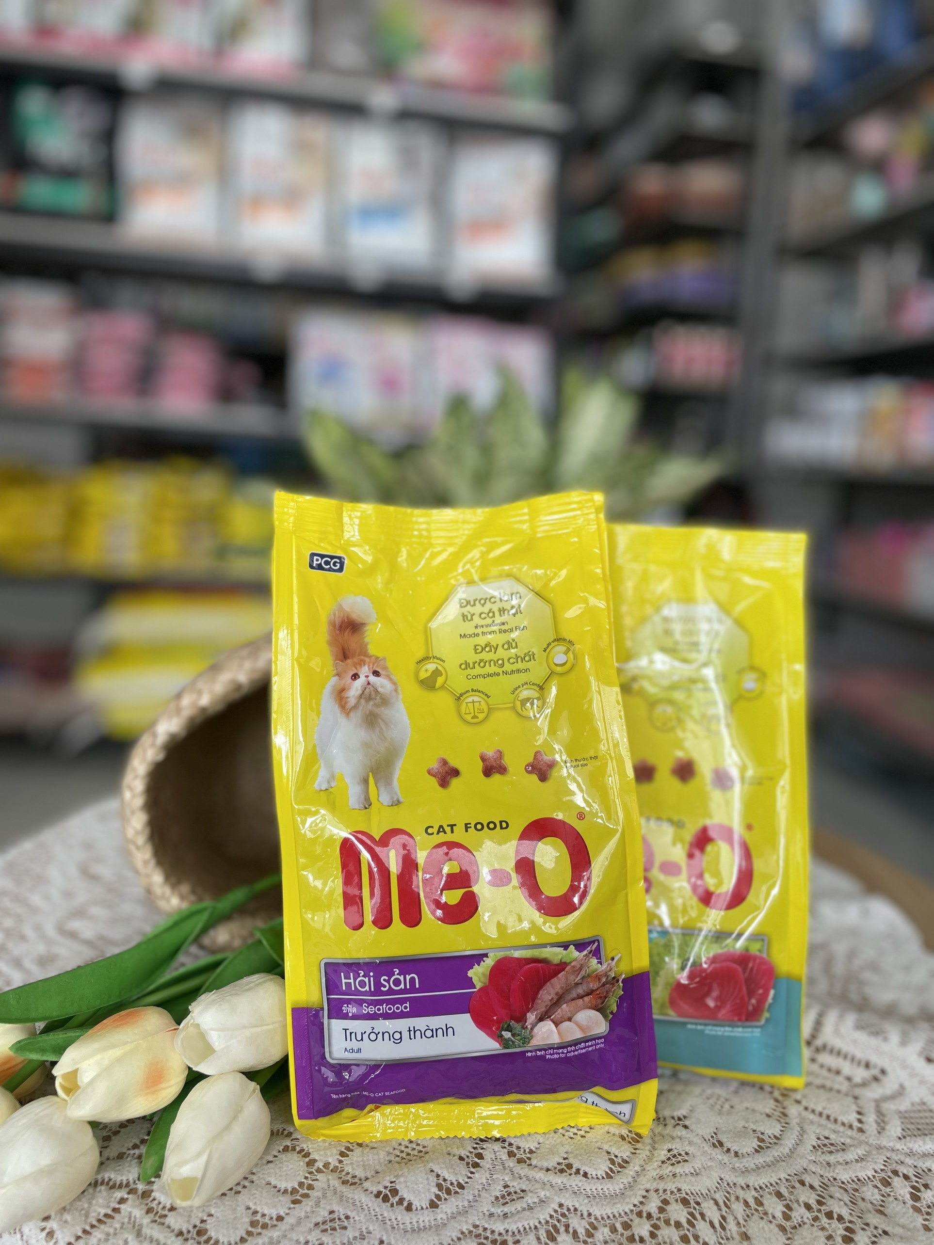 Thức Ăn Cho Mèo Hạt Me-O 350g