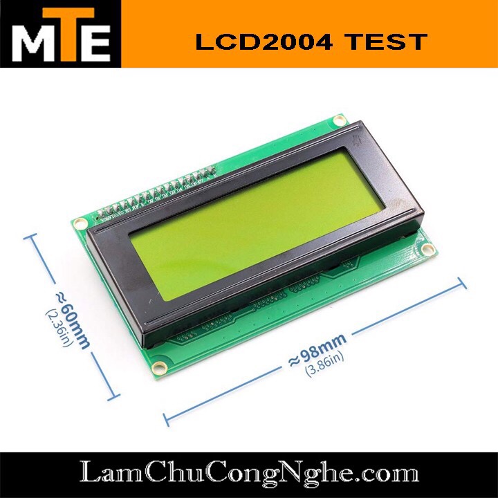 Màn Hình hiển thị text LCD 2004