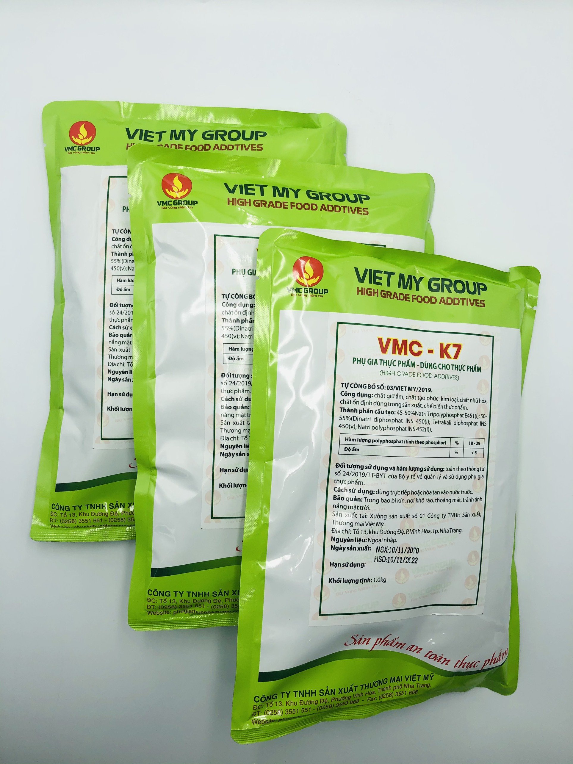 2 gói Phụ gia giò chả vmc-k7 gói 1kg