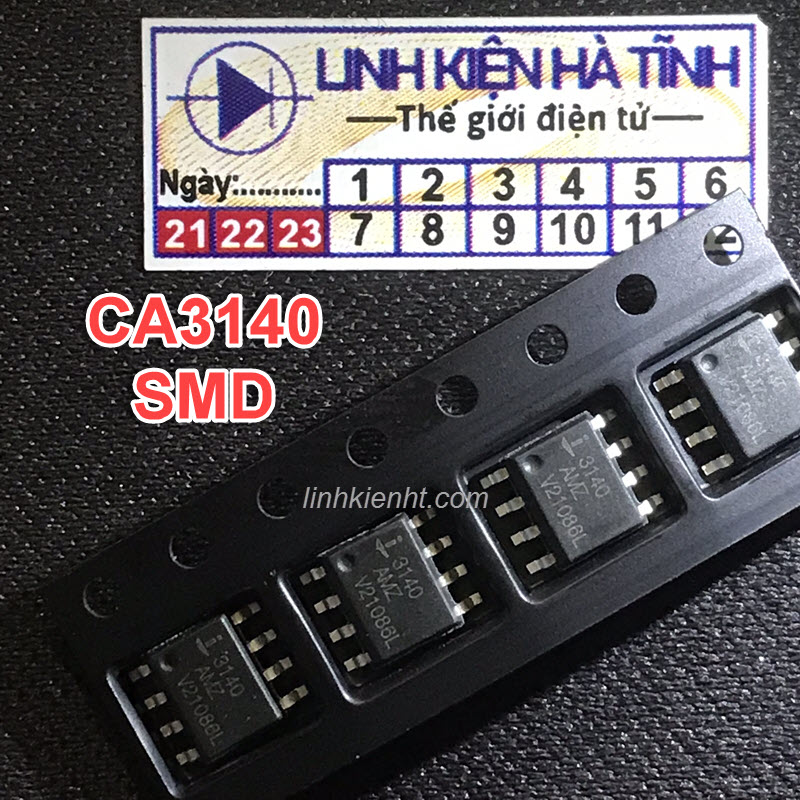 Ic khuếch đại thuật toán ca3140ez ca3140 ca3140e sop-8