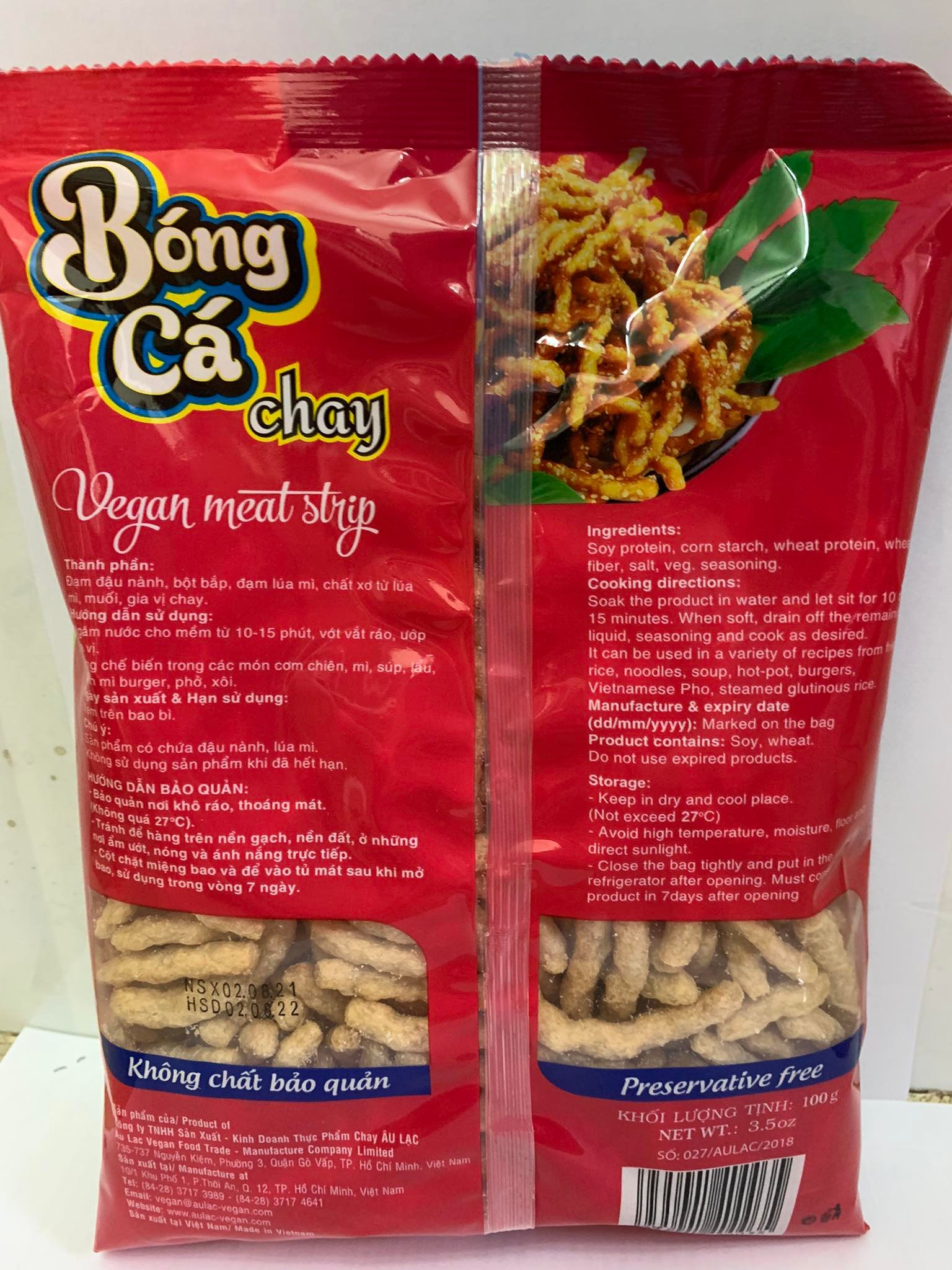 Bóng Cá Chay - Túi 100g