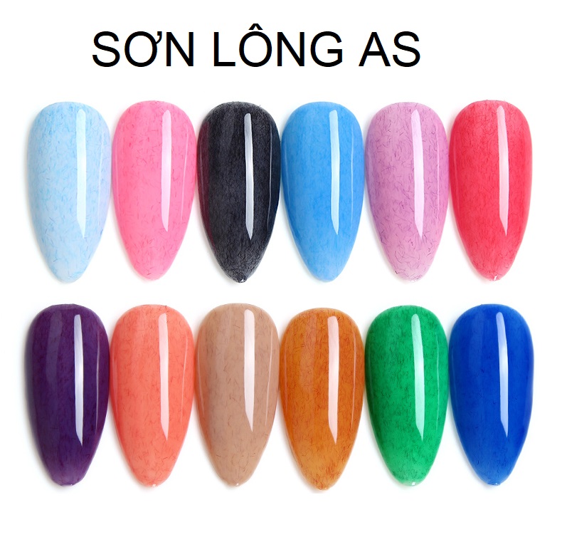 [HCM]Sơn gel AS - màu lông mã PC