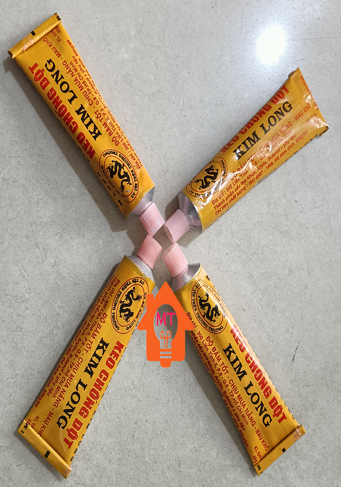 (Combo 2, 5, 10 Tuýp) Keo chống dột Kim Long (Tuýp 45 Gr)