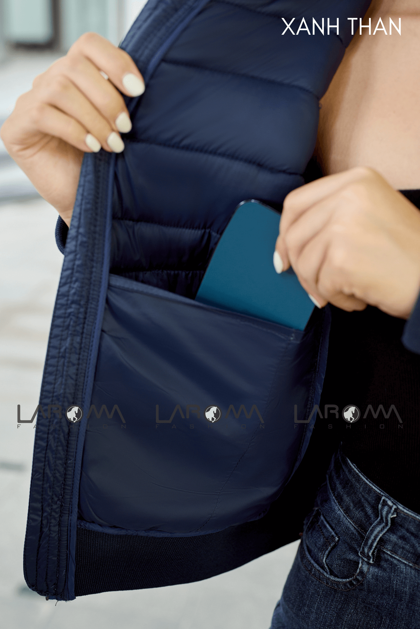 Áo phao nữ Bomber Laroma