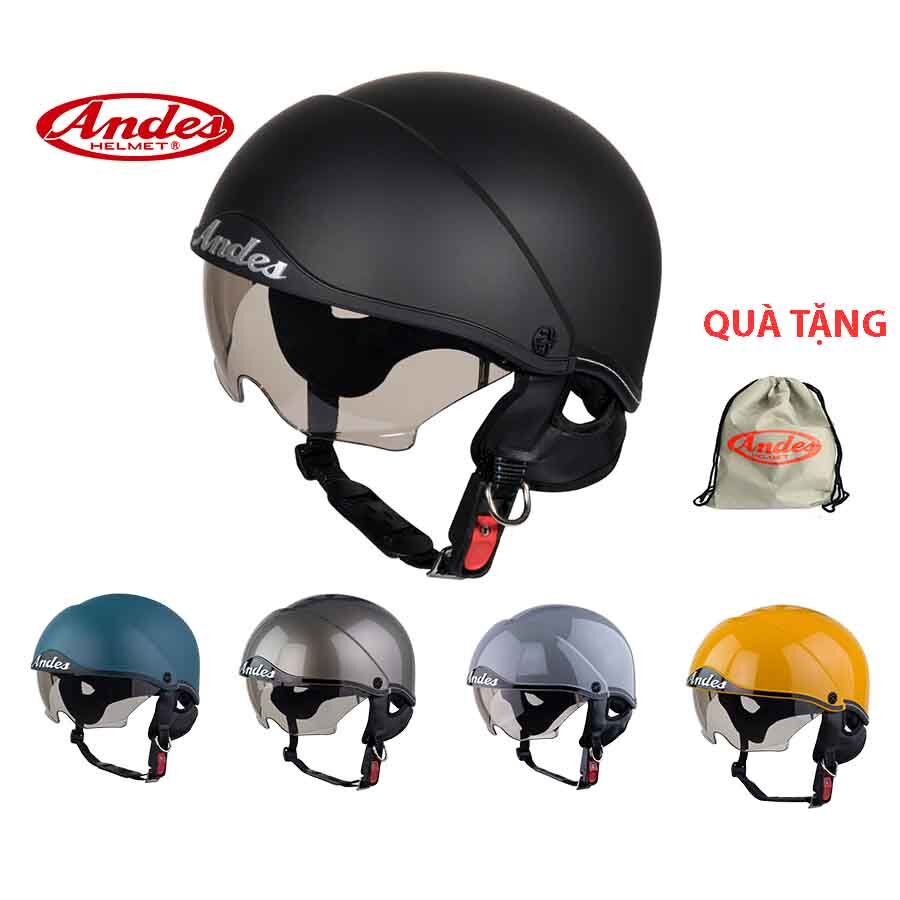 [Mã SKAMLSC205 giảm 10% đơn 100K] Nón bảo hiểm chính hãng Andes 139