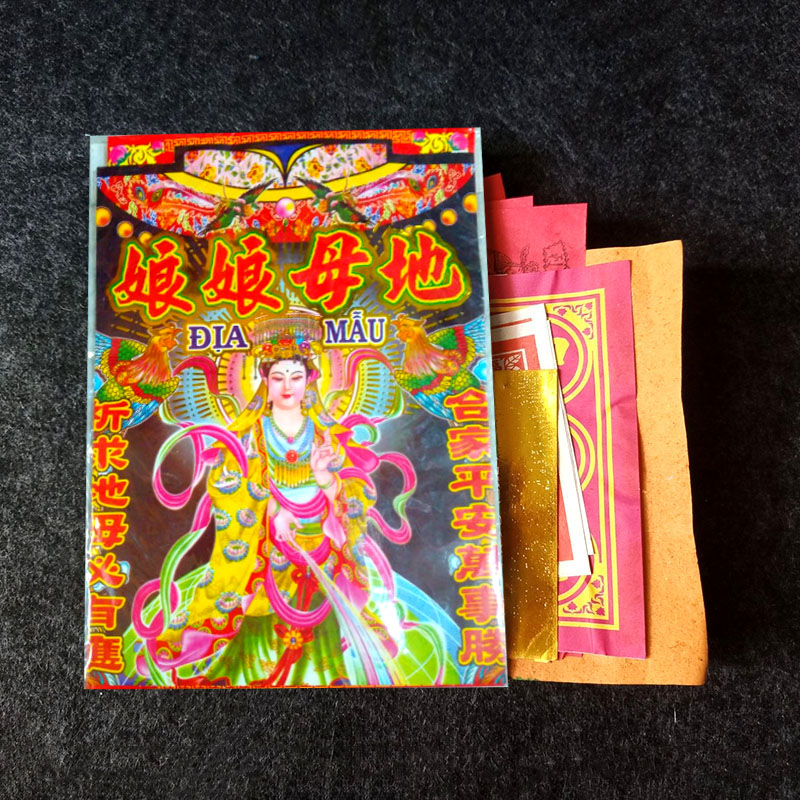 [HCM] Set of Papers for Worshiping Mother Earth Mother, worshiping Mother Dieu Tri Earth Mother