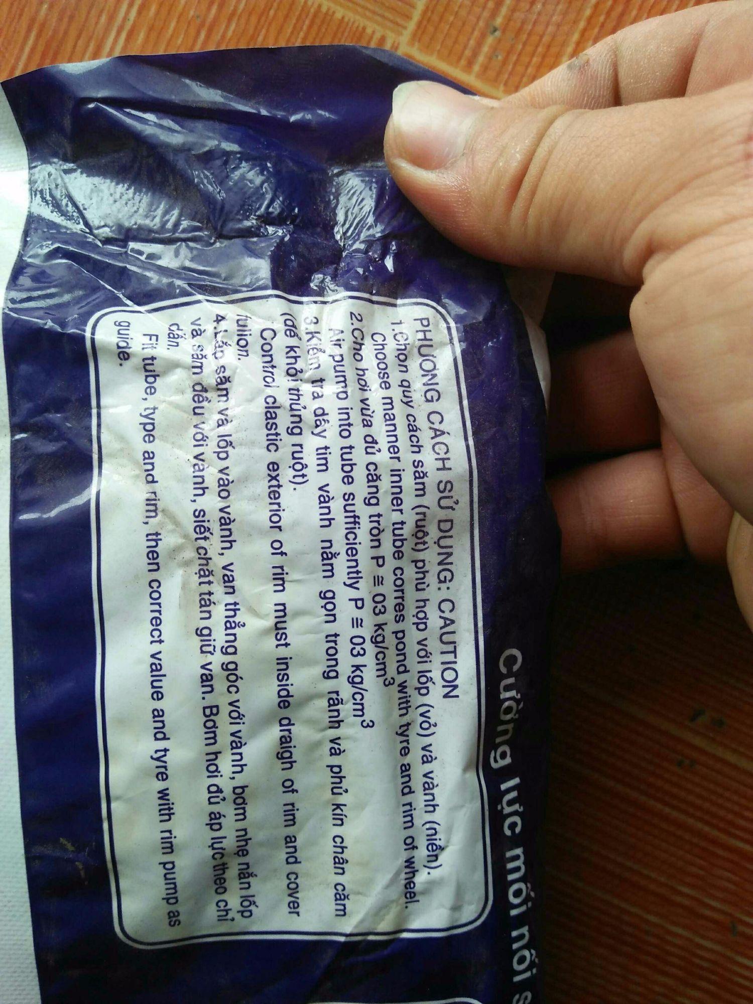 Săm xe rùa, xe kéo cỡ  săm đúc 3.50 trên 4.00-10