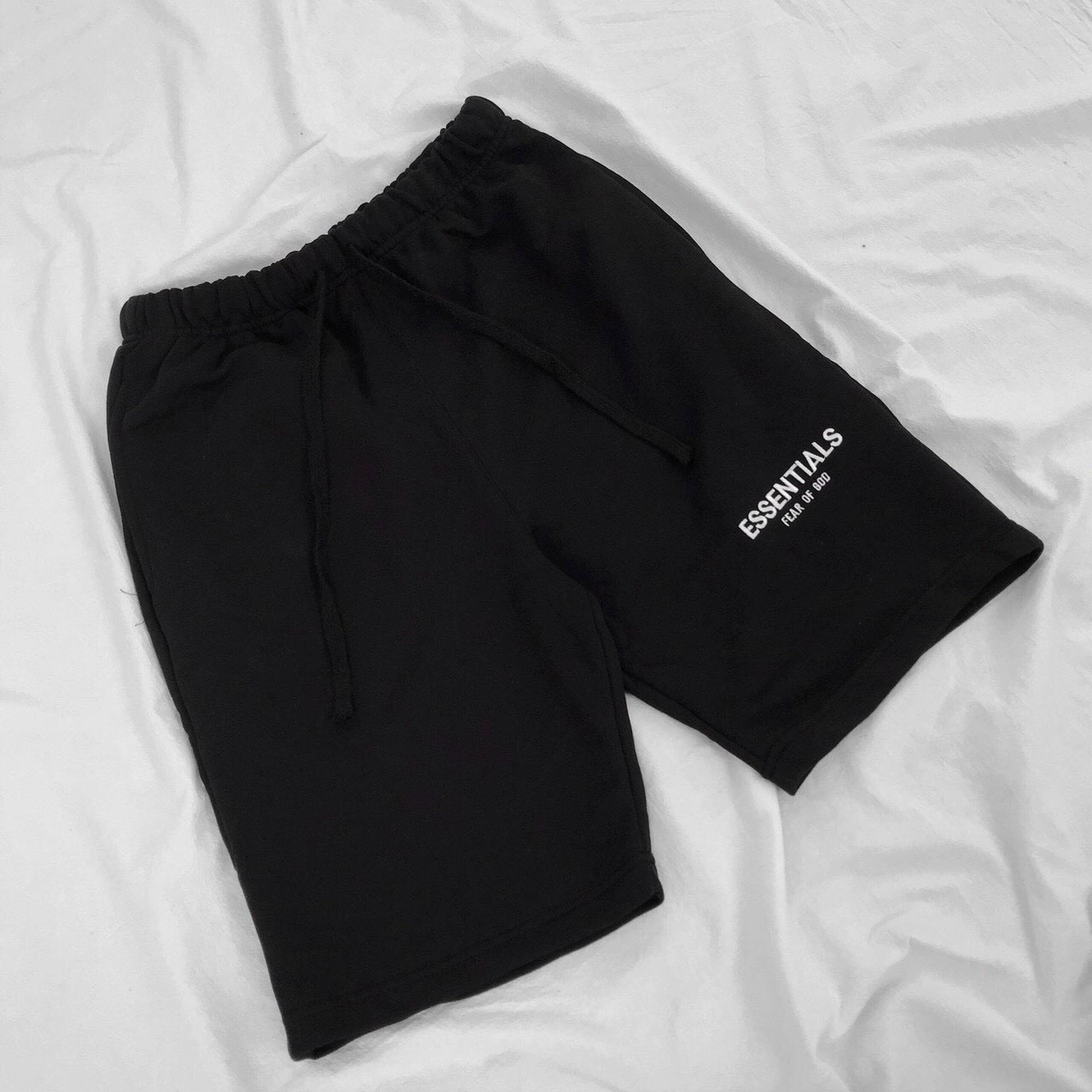 Quần short nỉ cotton Essentials , quần nam nữ unisex