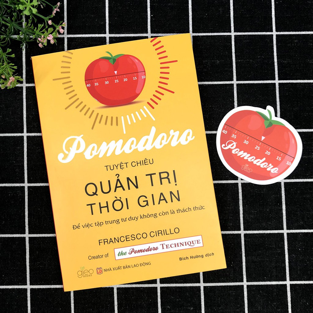 Sách Gieobooks - Pomodoro - Tuyệt Chiêu Quản Trị Thời Gian