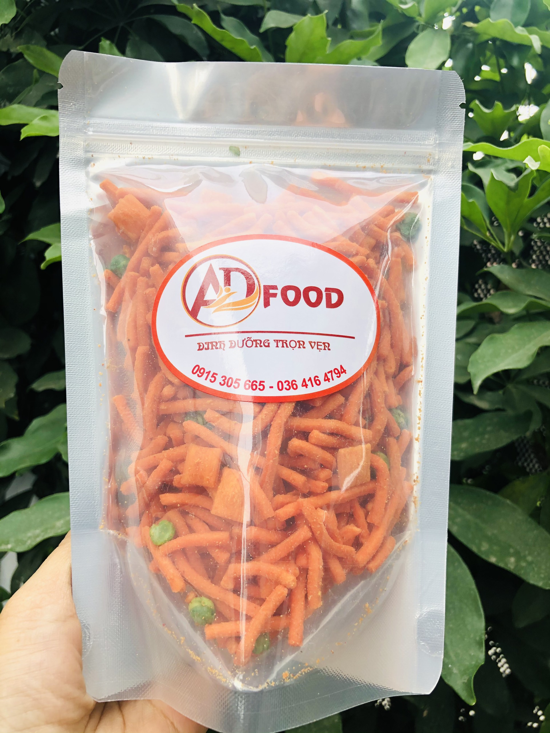 bim bim tăm đậu hà Lan gói 1kg