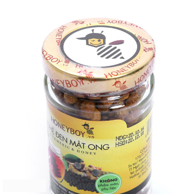 Nghệ đen mật ong Honeyboy 80g