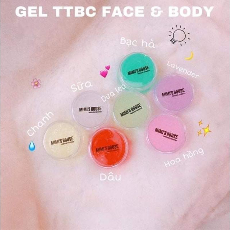 Gel Tẩy Tế Bào Chết Cho Face và Body
