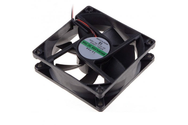 QUẠT THÙNG MÁY 12CM NGUỒN 12V (FAN CASE)